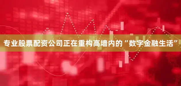 专业股票配资公司正在重构高墙内的“数字金融生活”